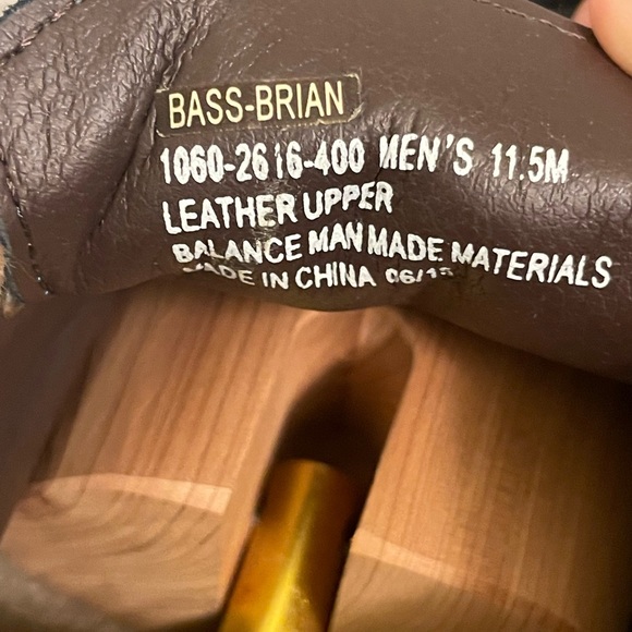 Men’s blue suede dress shoes - Picture 4 of 4